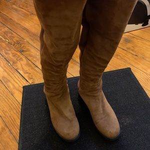 Stuart Weitzman 5050 boots camel